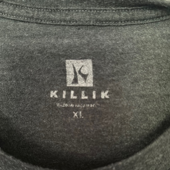Killik Black T-Shirt for Men XL - Picture 4 of 5